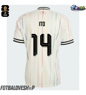 Japonsko Junya Ito #14 Venkovní Dres MS 2026 Krátký Rukáv